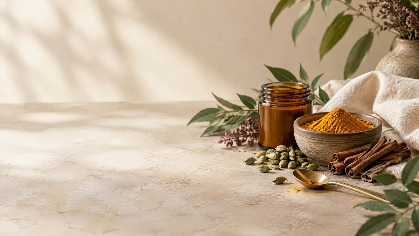 Ingredientes e rituais da Ayurveda Shop