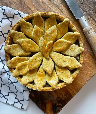 Torta de Frango Cremoso