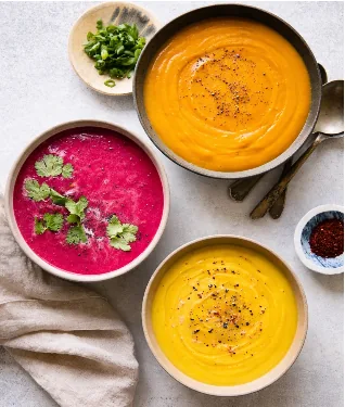 Trio de Sopas Ayurveda & Orgânicas